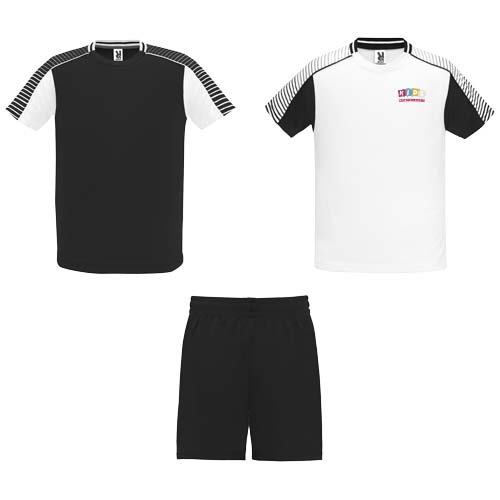 Roly Promotional Juve kids sports set - 2 T Shirts And Shorts 