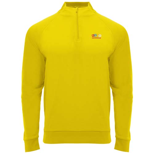 Roly Printed Epiro long sleeve kids quarter zip sweatshirts