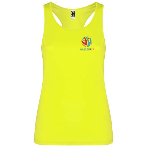 Shura women's Technical sports vests Quick Dry Printed Logo
