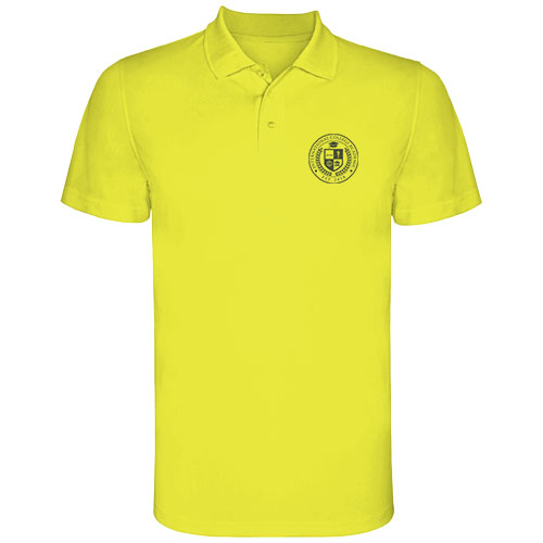 Roly Printed Monzha short sleeve men's sports polo Shirts