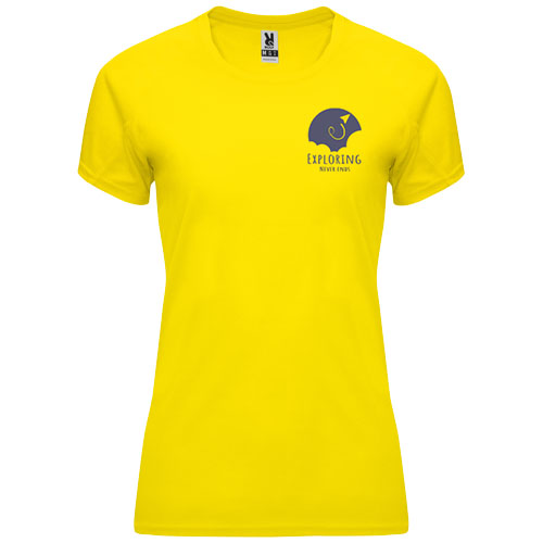 Roly Bahrain Technical Peinred short sleeve women's sports t-shirt