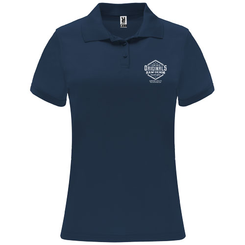 Roly Monzha short sleeve Technocal women's sports polo Shirts Custom Logo