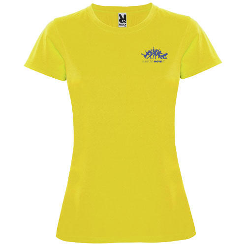 Roly Logo Montecarlo short sleeve women's sports t-shirts