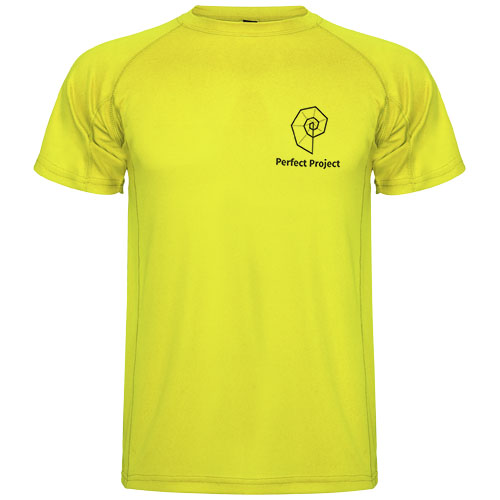 Roly Logo Montecarlo short sleeve men's sports t-shirts