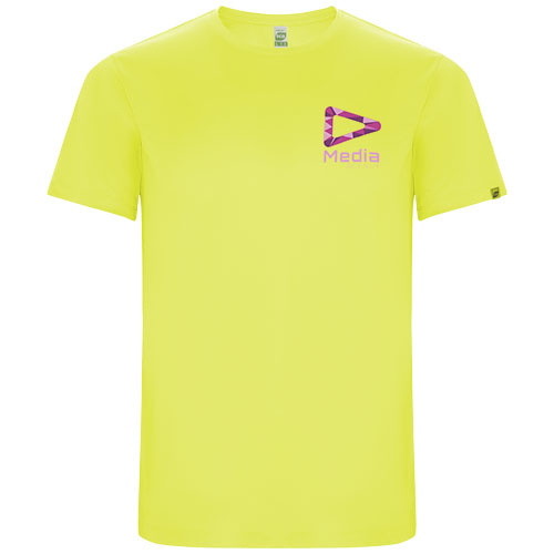 Roly Logo Imola short sleeve men's sports t-shirts Recycled Poyester