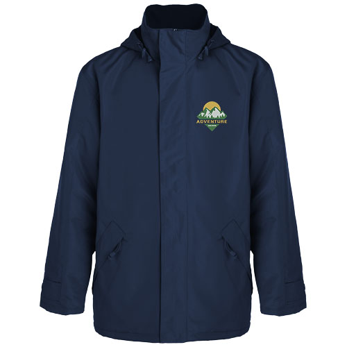 Roly Europa unisex insulated jacket Waterproof Prinred Logo