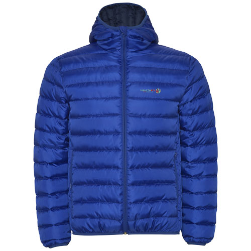 Promotional Roly  men's insulated jackets Quilted Branded Logo