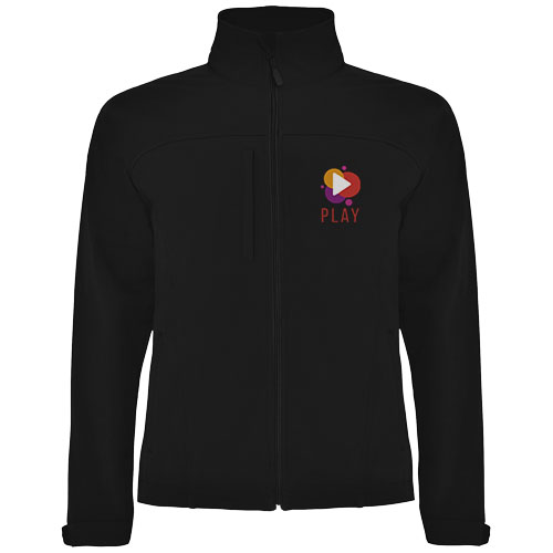 Roly Rudolph unisex softshell jackets Custom Printed