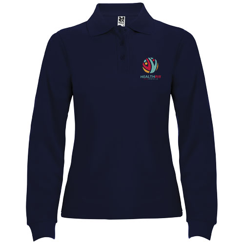 Customizable Printed Roly Estrella long sleeve women's polo Shirts