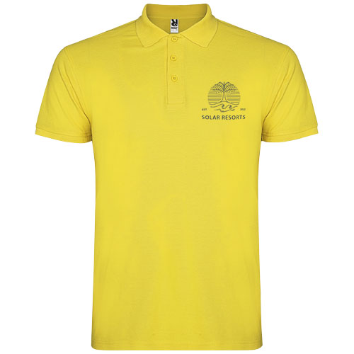 Custom Promotional Roly Star short sleeve men's polo Shirts