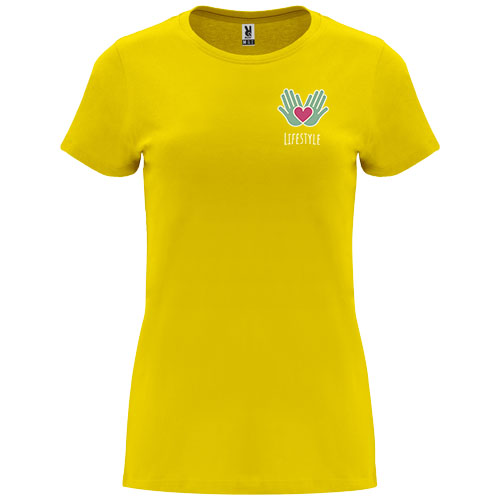 Roly Capri short sleeve women's t-shirts Branded Logo