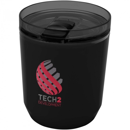 Hudson 180 ml recycled plastic double-wall tumbler
