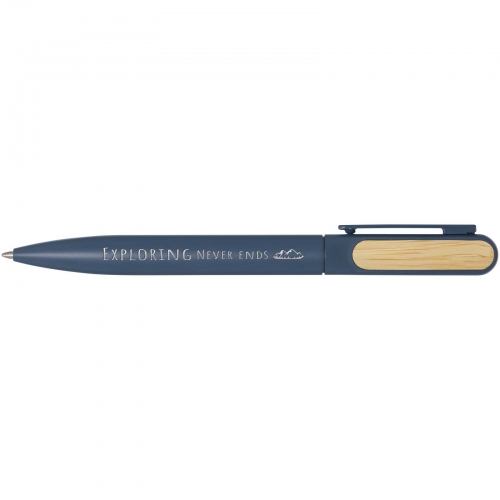Blanca recycled aluminium ballpoint pen (blue ink)