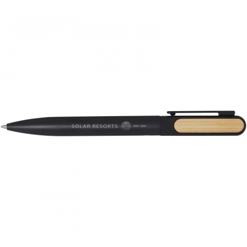 Blanca recycled aluminium ballpoint pen (blue ink)