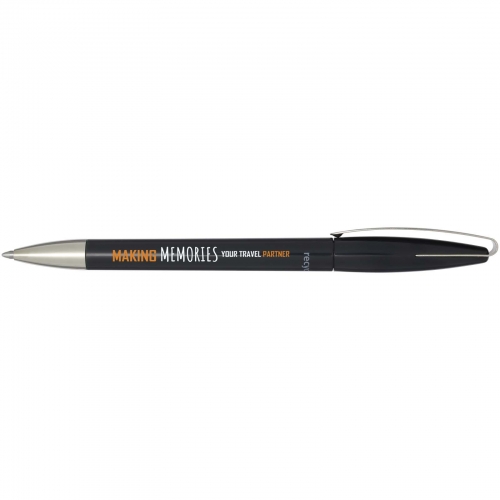 Ana recycled plastic ballpoint pen (blue ink)