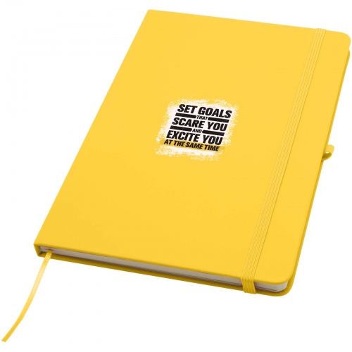 Branded Spectrum Plus A5 hard cover notebook