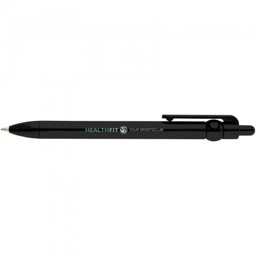 Printed Fidget recycled plastic ballpoint pen (black ink)