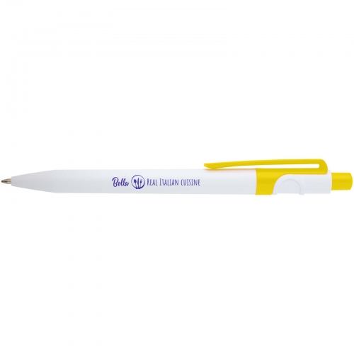 Unica recycled plastic ballpoint pen (blue ink)
