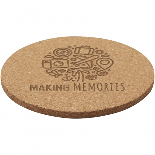 Branded Sencha cork coaster