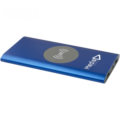 Juice 8000 mAh Type-C recycled aluminium wireless power bank