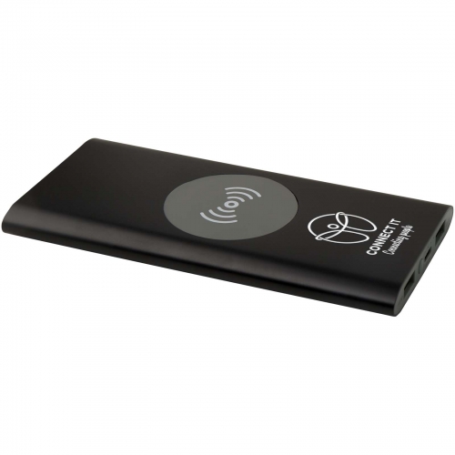 Juice 8000 mAh Type-C recycled aluminium wireless power bank