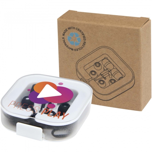 Baekdu wired Type-C headset with recycled plastic storage box