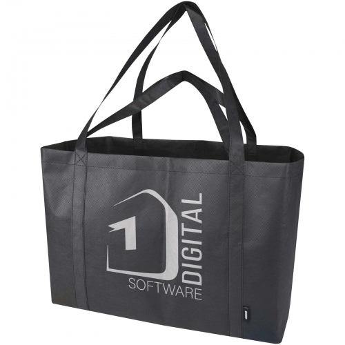 Printed Jumbo GRS recycled non-woven extra large tote bag 65L