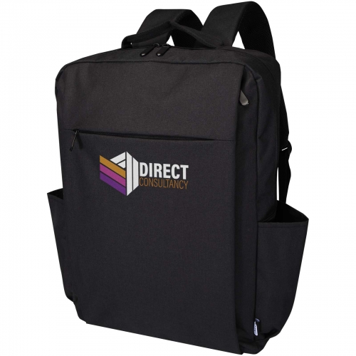 Custom Libra 15â? GRS recycled laptop backpack 15L