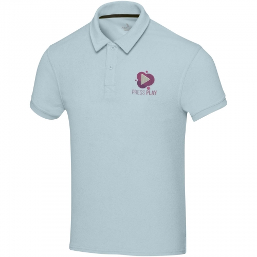 Akoya GRS recycled terry unisex polo