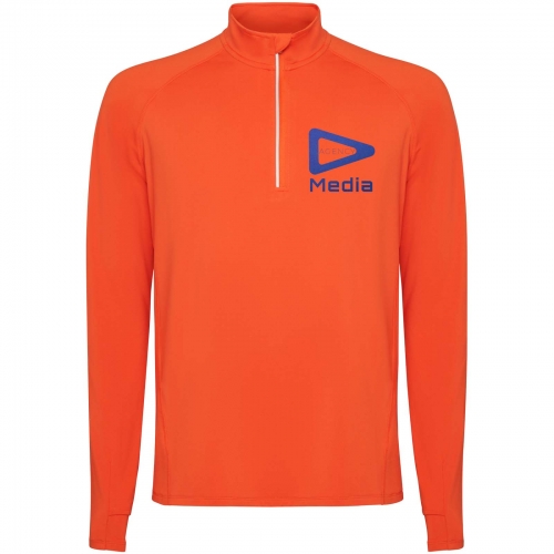 Estambul long sleeve men's half zip sweatshirt
