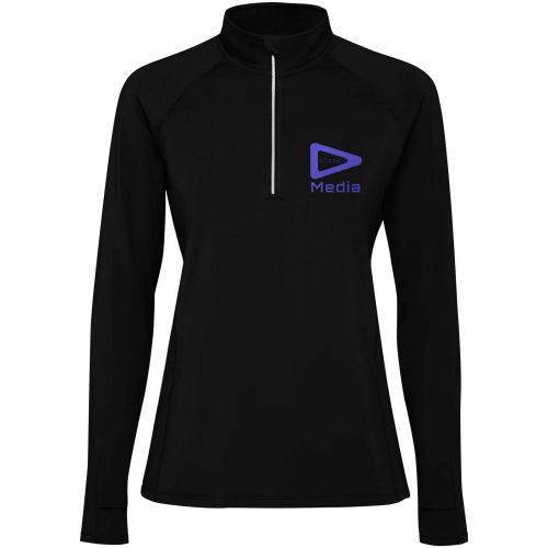 Estambul long sleeve women's half zip sweatshirt