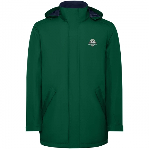 America men's padded parka jacket