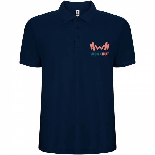 Pegaso Premium short sleeve men's polo