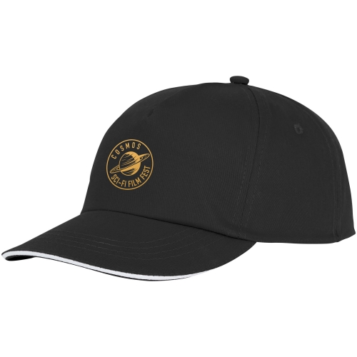 Styx 5 panel 175 g/m2 sandwich cap - Branded Logo