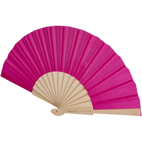 Manuela hand fan - Custom Logo