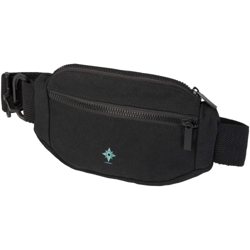 Crescent 500 g/mÂ² Aware™ recycled crossbody bag - Custom Logo