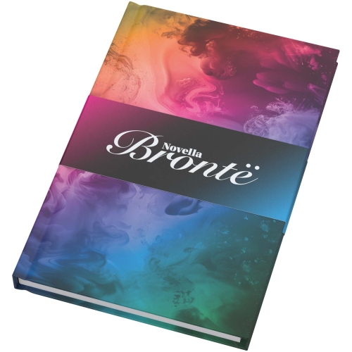 Novella BrontÃ« A5 matt hard cover notebook - 100 sheets
