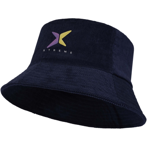 Howson 280 g/mÂ² recycled corduroy sun hat - Branded Logo
