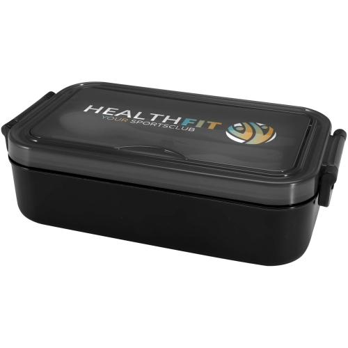 Snappy 1000 ml lunch box and cutlery set - Custom Logo