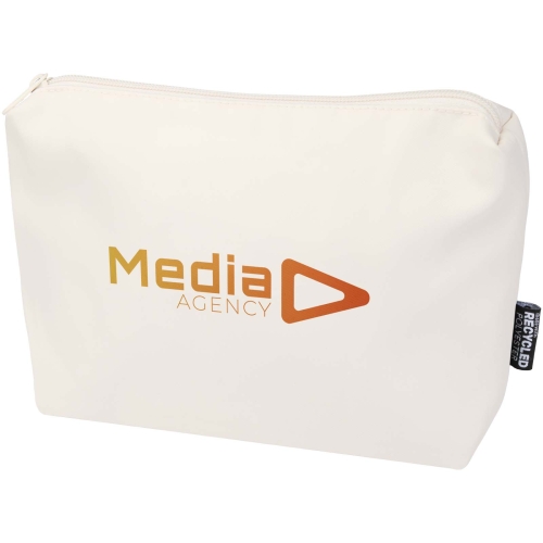 Promotional Trip Aware™ recycled travel toiletry pouch 2L