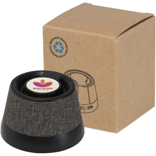 Promotional Horna 3W recycled plastic magnetic wireless speaker