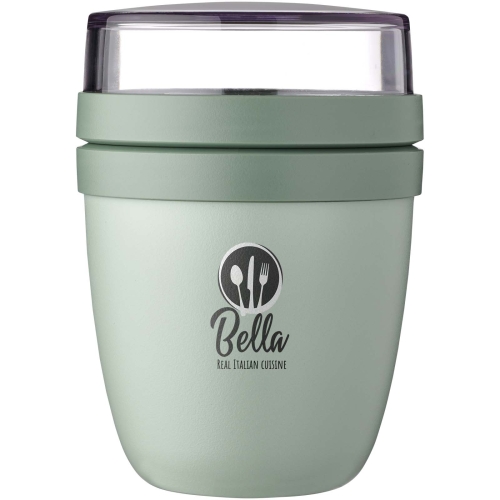 Mepal Ellipse Mini 300+120 ml lunch pot with Custom Logo