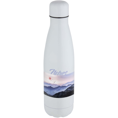 Branded Cove 500 ml sublimation vacuum insulated stainless steel bottle