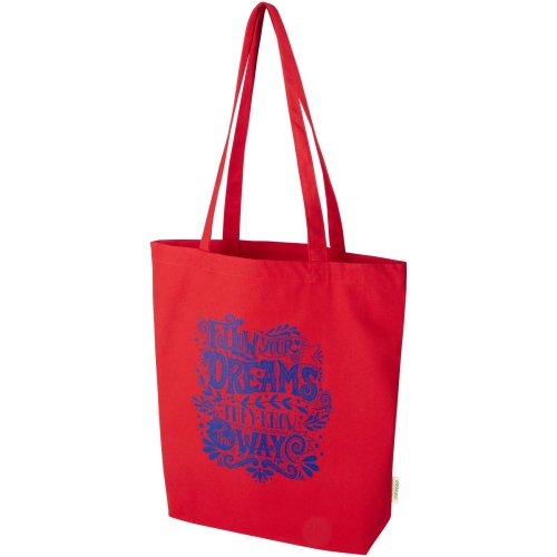 Odisha 270 g/mÂ² OCS organic tote bag 10L with Printed Logo