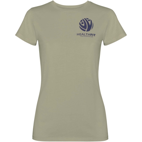Fiyi 180 g/mÂ² short sleeve women's t-shirt with Printed Logo