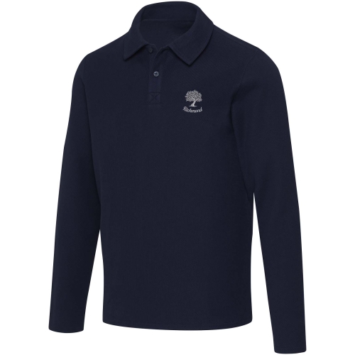 Apollo 245 g/mÂ² long sleeve unisex polo with Custom Logo