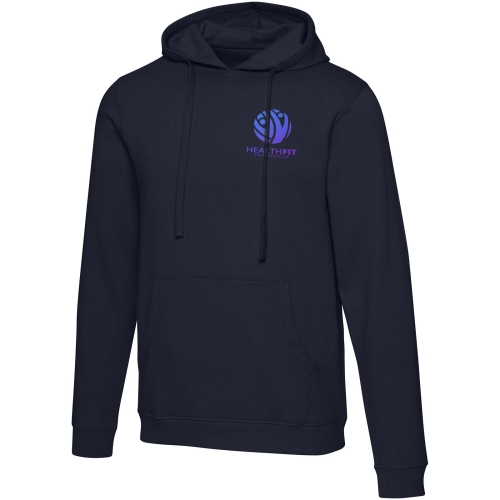 Jasper 280 g/mÂ² OCS organic unisex hoodie with Printed Logo