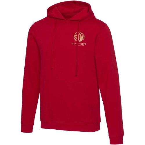 Jasper 280 g/mÂ² OCS organic unisex hoodie with Printed Logo