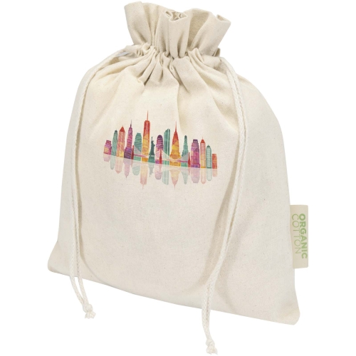 Odisha 140 g/mÂ² OCS organic gift bag - 30 x 25 cm