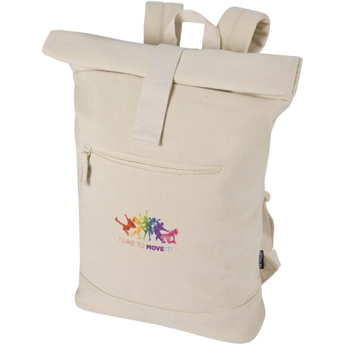 Recanvas 14â? GRS recycled rolltop backpack 16L